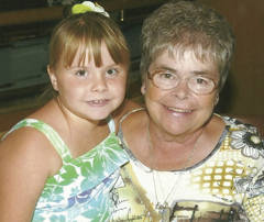 Barbara and granddaughter, Macee.