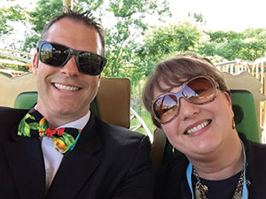 Photo of Matt Homes and  Amanda Stevenson-Holmes